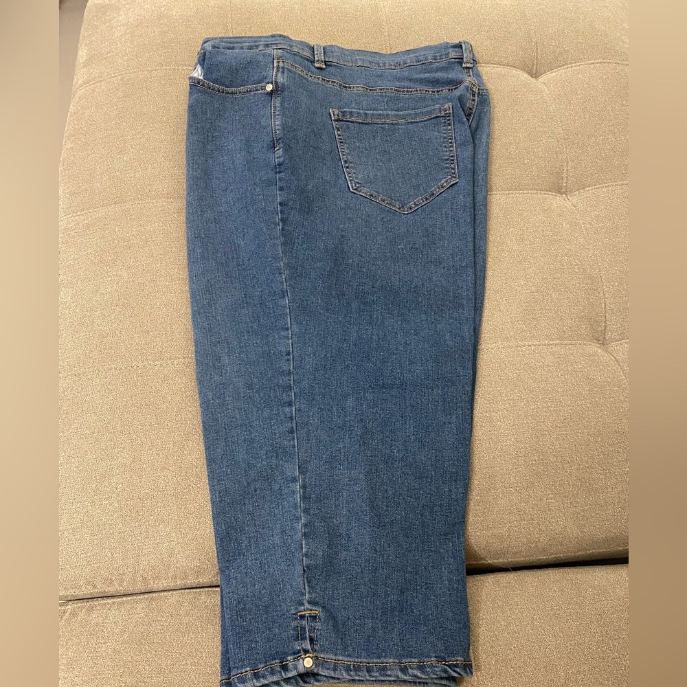 Gloria Vanderbilt Blue Capris